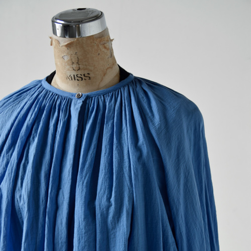 atelier naruse アトリエナルセ コットン ギャザーブラウス h02083