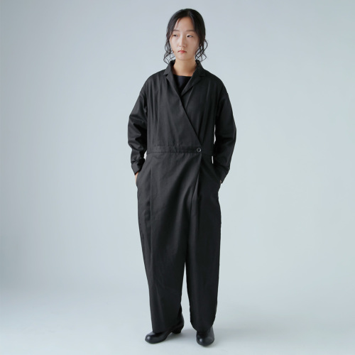 atelier naruse アトリエナルセ コットン カシュクール オーバーオール