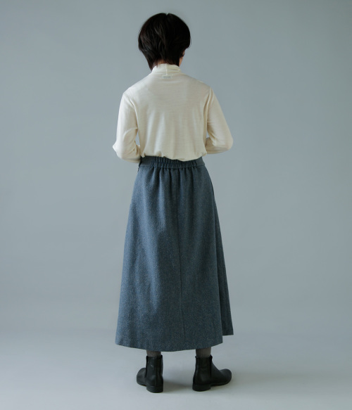 atelier naruse アトリエナルセ ヘリンボーン ツイード Aライン