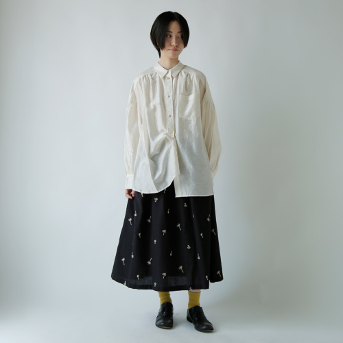 atelier naruse アトリエナルセ コットン リネン カットイン ポケット