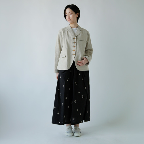 atelier naruse アトリエナルセ コットン リネン カットイン ポケット