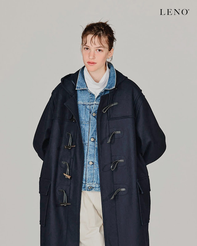 LENO リノ ×MONTGOMERY モンゴメリー ウール カシミヤ ダブルフェイス