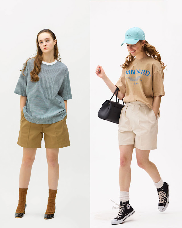 LENO リノ コットンツイル ダブルベルト グルカショートパンツ DOUBLE