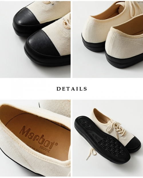 Marbot マルボー キャンバススニーカー “HOLECUT SNEAKERS”