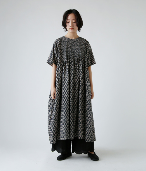 maison de soil メゾン ド ソイル コットン シルク ハンド スクリーン