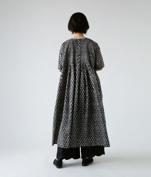 maison de soil メゾン ド ソイル コットン シルク ハンド スクリーン