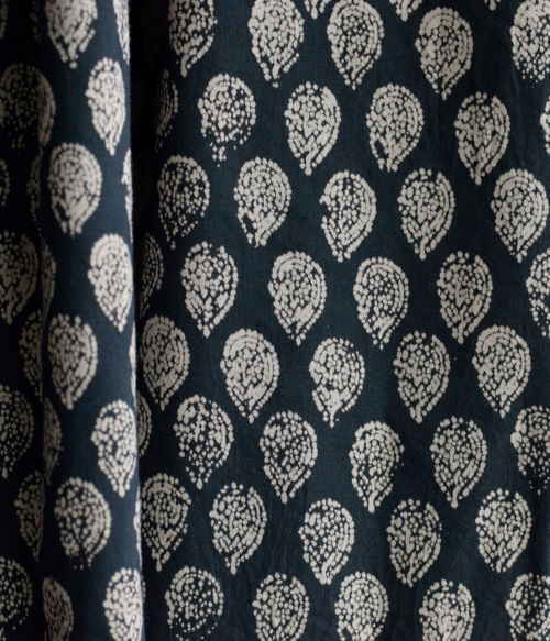 maison de soil メゾン ド ソイル コットン シルク ハンド スクリーン