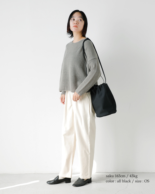 Kamaro'an カマロアン キャンバス 3wayバッグ “Woven Drawstring