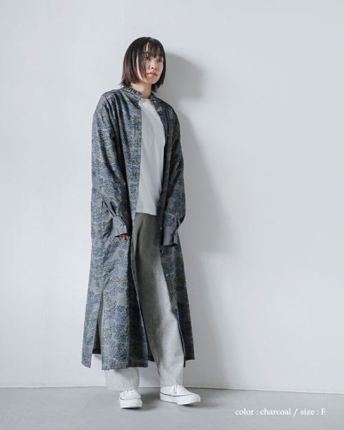 kijinokanosei キジノカノウセイ 刺繍ロングドレス “羊雲 hitsujigumo 