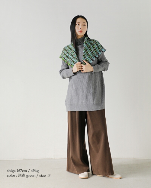 kijinokanosei Chuya スクエア ストール kijinokanosei - miyagiya onlineshop (公式)