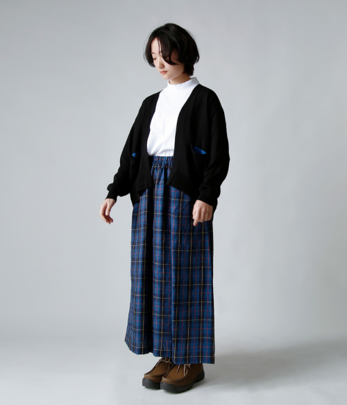 atelier naruse(アトリエナルセ)コットン ニット カーディガン