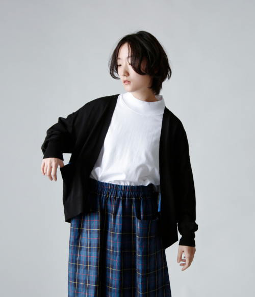 atelier naruse(アトリエナルセ)コットン ニット カーディガン