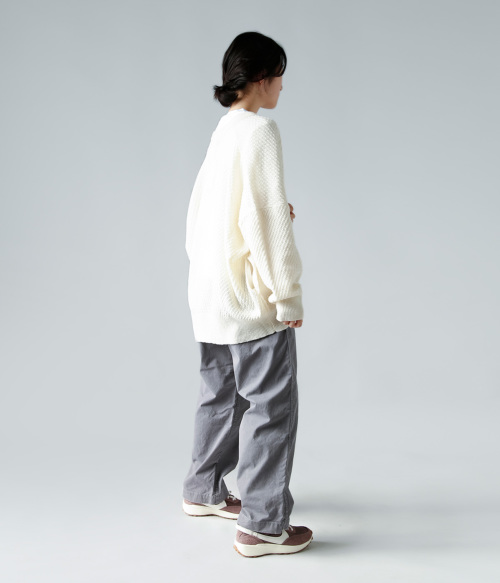 atelier naruse アトリエナルセ コットンニットカーディガン