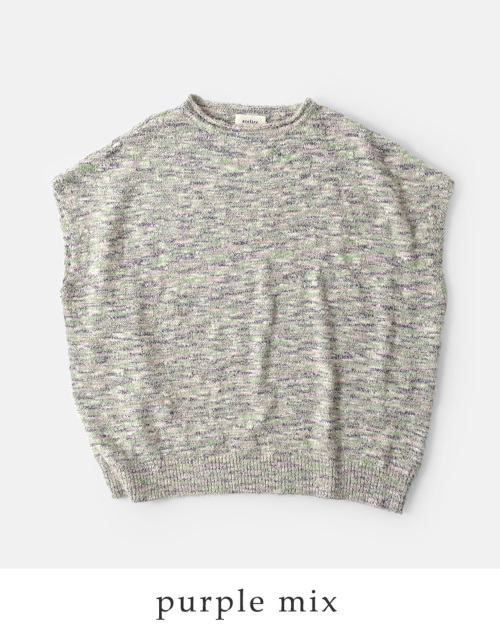 atelier naruse アトリエナルセ コットン ダブル ストランド ニット