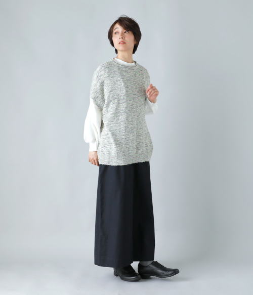 atelier naruse アトリエナルセ コットン ダブル ストランド ニット