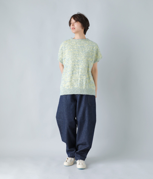 atelier naruse アトリエナルセ コットン ダブル ストランド ニット