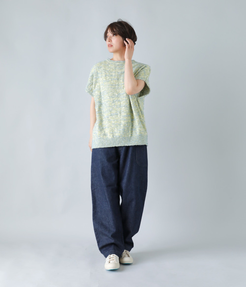アトリエナルセ☆atelier naruse☆コットンドルマンニット