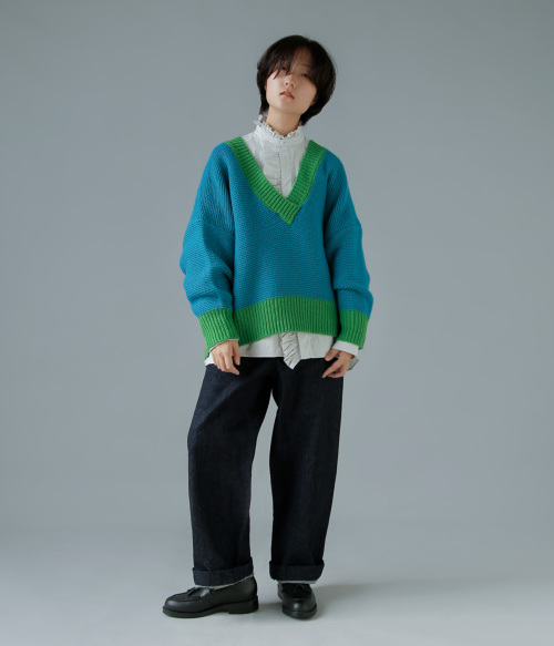 定価2.5万】アトリエナルセ atelier naruse ウールコットン