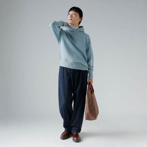 今期アトリエナルセ　ウールニットカットソー wool knit cut&sewn +rib - atelier naruse｜Online store｜the an