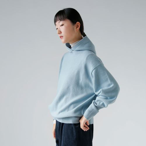 atelier naruse アトリエナルセ ウール ニット パーカー kt-44 2025aw