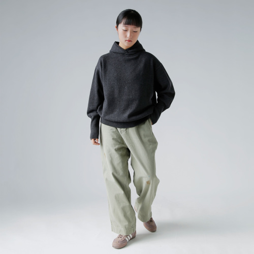 atelier naruse アトリエナルセ ウール ニット パーカー kt-44 | iroma