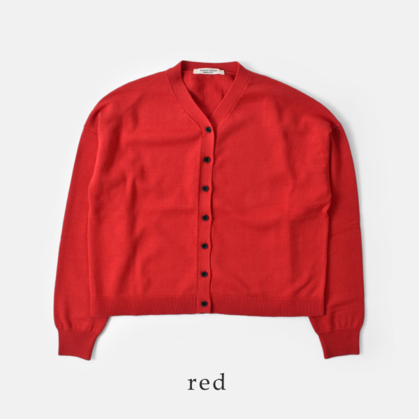 atelier naruse アトリエナルセ コットン ウール ニット カーディガン