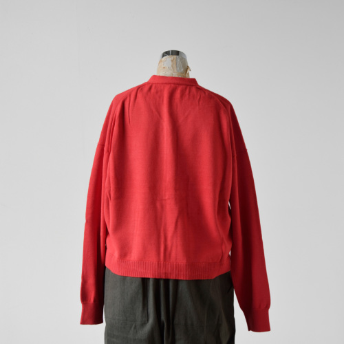 atelier naruse アトリエナルセ コットン ウール ニット カーディガン