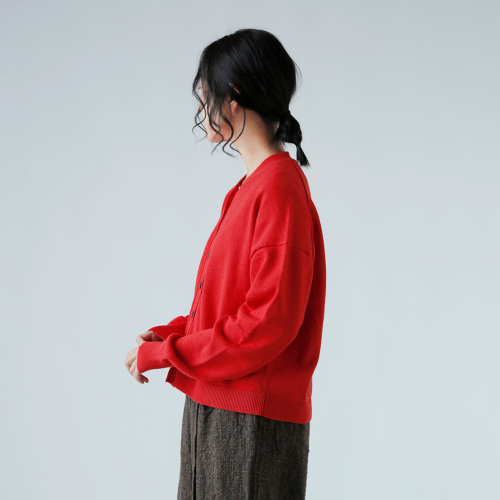 今期アトリエナルセ　ウールニットカットソー wool knit cut&sewn +rib - atelier naruse｜Online store｜the an