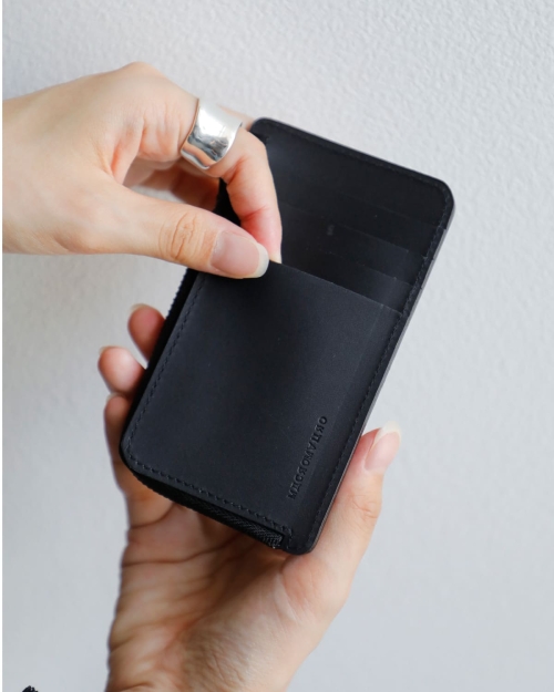 macromauroのpakarick 15000円 3/27まで macromauro マクロマウロ L字型 ジップ ペイント パース “L-PURSE” l