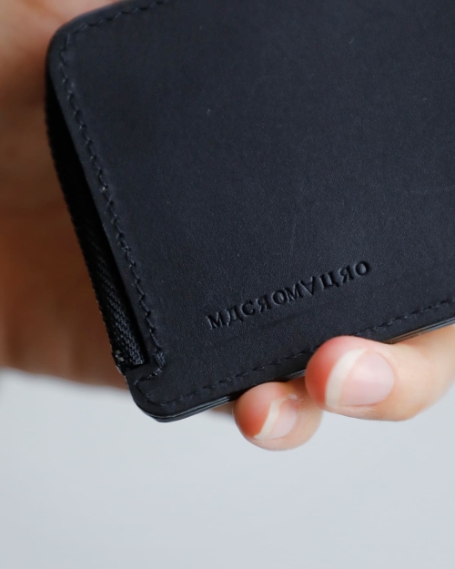 macromauroのpakarick 15000円 3/27まで macromauro マクロマウロ L字型 ジップ ペイント パース “L-PURSE” l