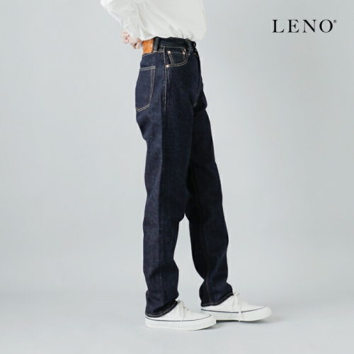 LENO(リノ)13.5oz オリジナル セルヴィッジ デニム ハイウエスト ...