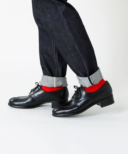 LENO リノ 13.5oz オリジナル セルヴィッジ デニム ハイウエスト