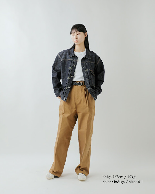 LENO リノ ビッグデニムトラッカージャケット BRENDA leno-jj003