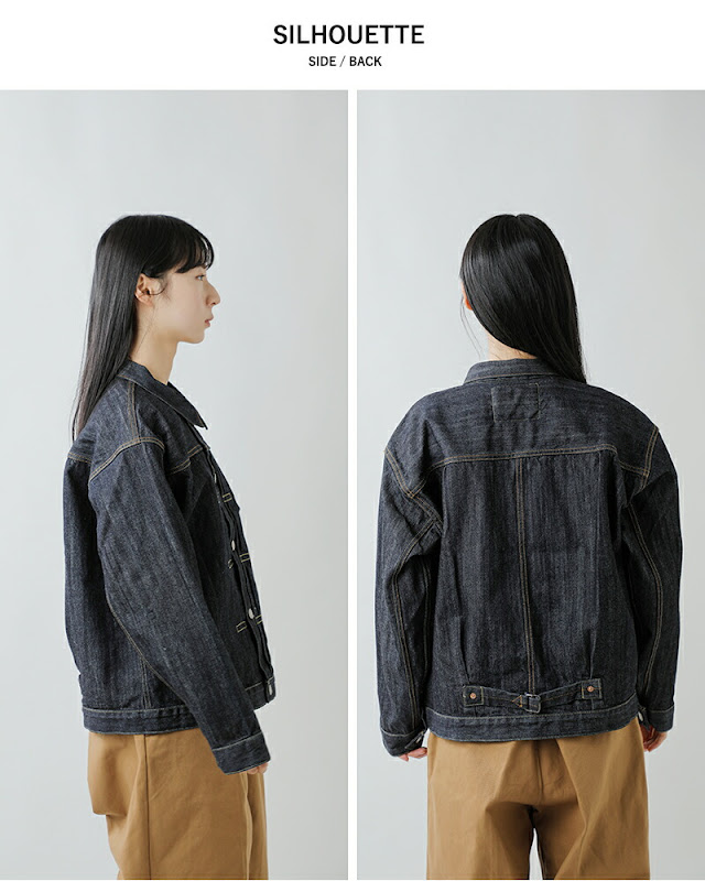 LENO リノ ビッグデニムトラッカージャケット BRENDA leno-jj003