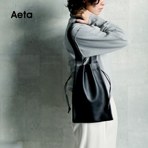 Aeta アエタ スムース カウレザー トートバッグ Mサイズ “TOTE M” le42