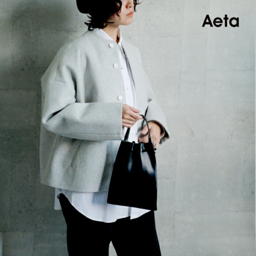 Aeta アエタ スムース カウレザー ショルダーバッグ Sサイズ “SHOLDER ...