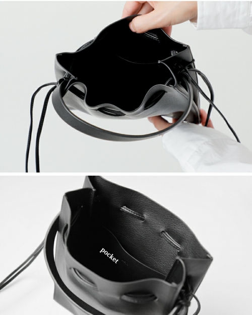 Aeta アエタ スムース カウレザー ショルダーバッグ Sサイズ