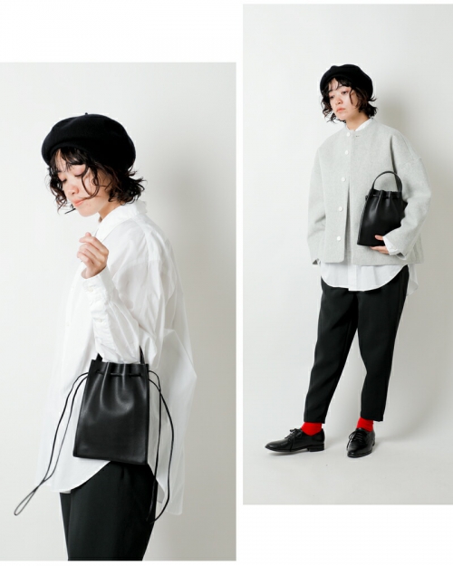 Aeta アエタ スムース カウレザー ショルダーバッグ Sサイズ “SHOLDER 