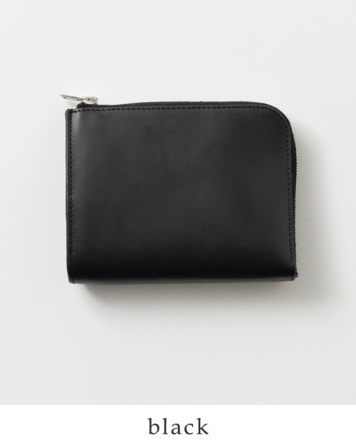 Aeta アエタ スムース カウレザー L字ジップ ミニ ウォレット “WALLET 