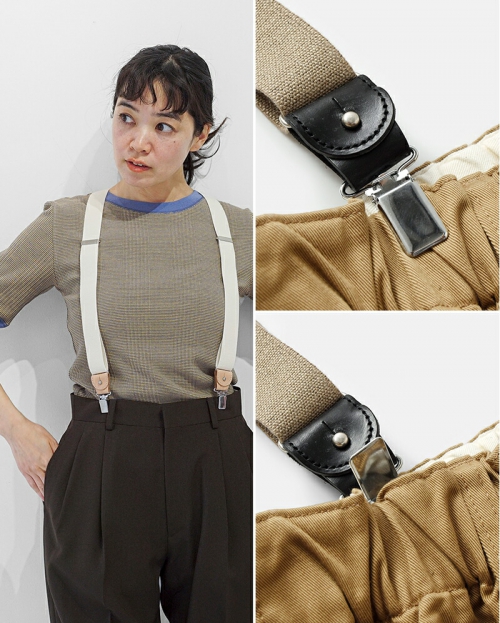 LENO リノ カウレザー 2way サスペンダー “2WAY SUSPENDER” leno-ac010