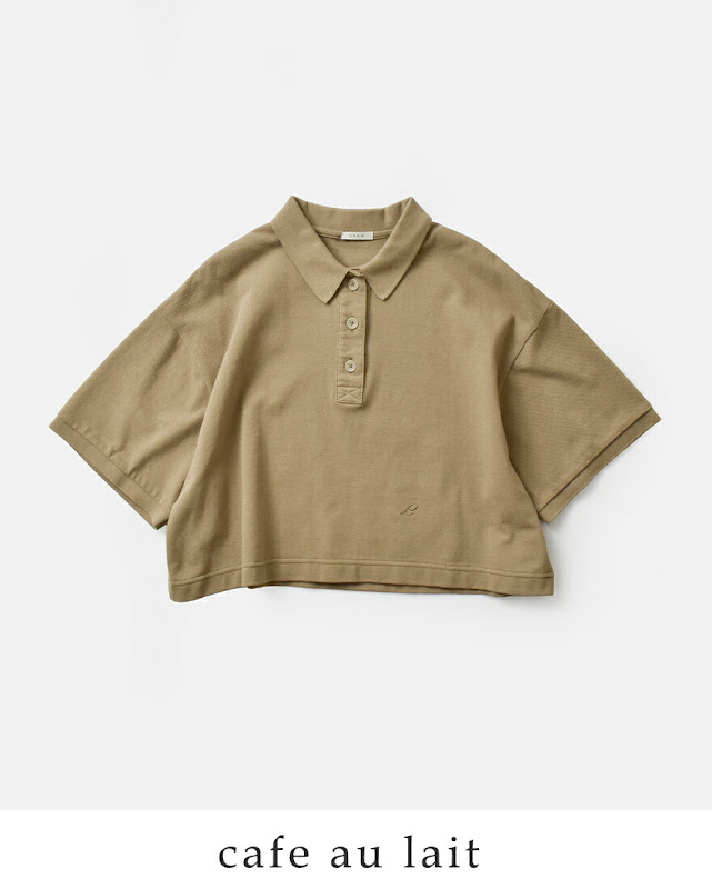 LENO リノ ハイツイストコットン 鹿の子 ポロシャツ POLO SHIRTS leno