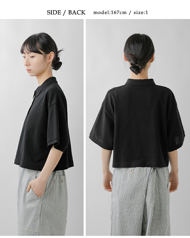 LENO リノ ハイツイストコットン 鹿の子 ポロシャツ POLO SHIRTS leno