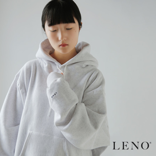 LENO リノ コットン フレンチテリー フーディー “HOODIE” leno-cs002