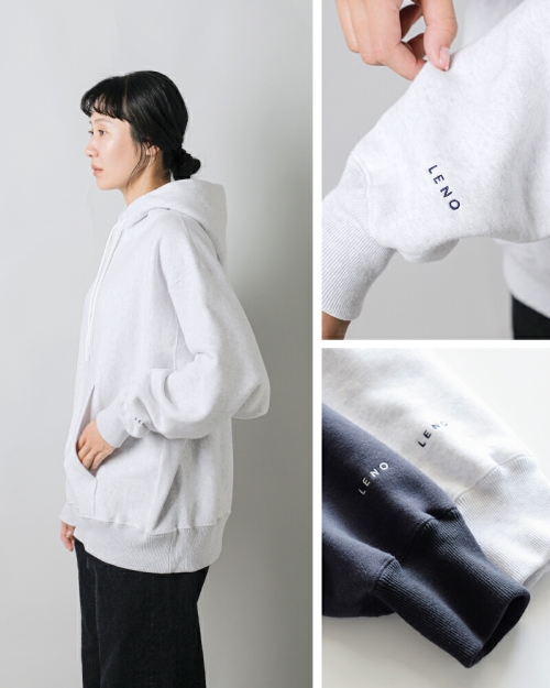 LENO リノ コットン フレンチテリー フーディー “HOODIE” leno-cs002