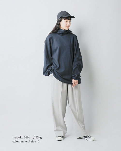 トップス Snap Turtleneck-Calico Print Pointelle Soor x Misha . Snap turtleneck、イタリアのお客様にはCalico printが