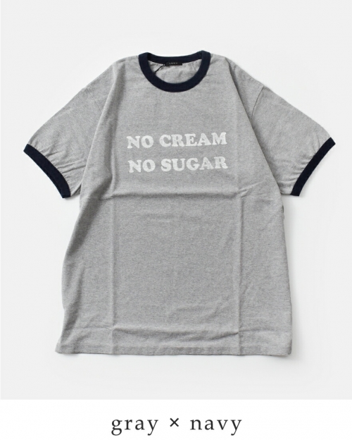 LENO リノ コットン リンガー Tシャツ “RINGER T-SHIRT” leno-cs029-1