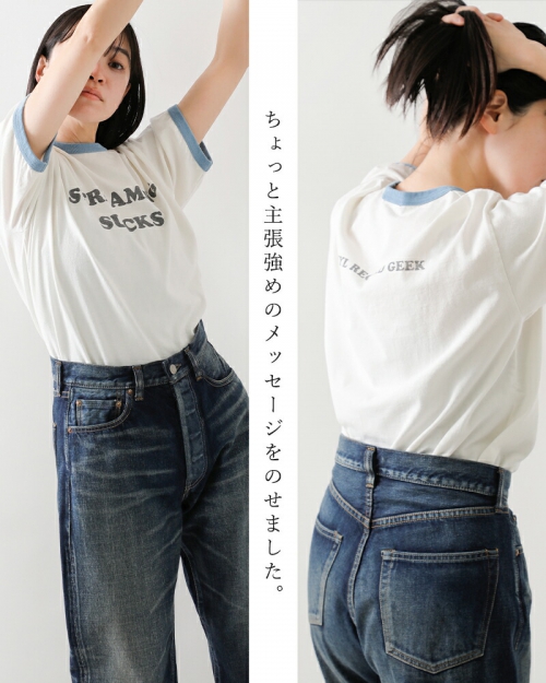 新品未使用品　LENO リノ　EMBROIDERY Tシャツ LENO OFFICIAL WEBSITE / Array