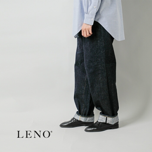 LENO リノ ルーズ テーパード デニム パンツ “LOOSE TAPERED JEANS