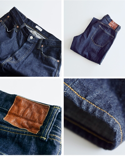 LENO リノ ルーズ テーパード デニム パンツ “LOOSE TAPERED JEANS