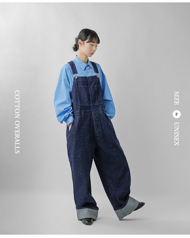 LENO リノ コットン オーバーオール OVERALL leno-pt502 2026ss新作 春